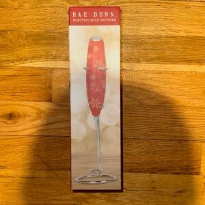 Rae Dunn Handheld electric Milk Frother (BNIB)